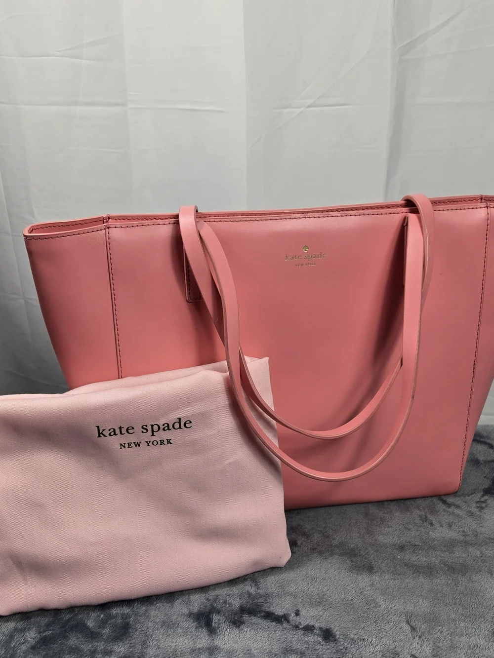kate spade Pink Leather Tote Bag